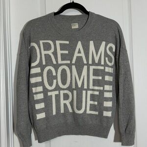 Grey knit cashmere sweater from the brand tout à coup.